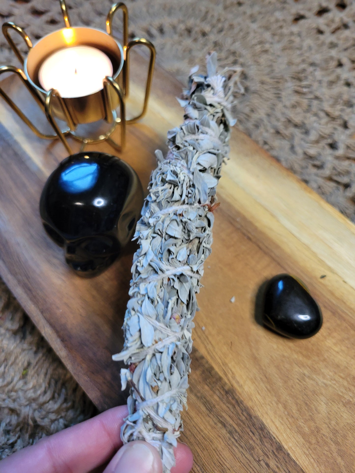Pure Texas Sage Smudge | Natural Herbal Cleansing | Energy Purification & Spiritual Connection