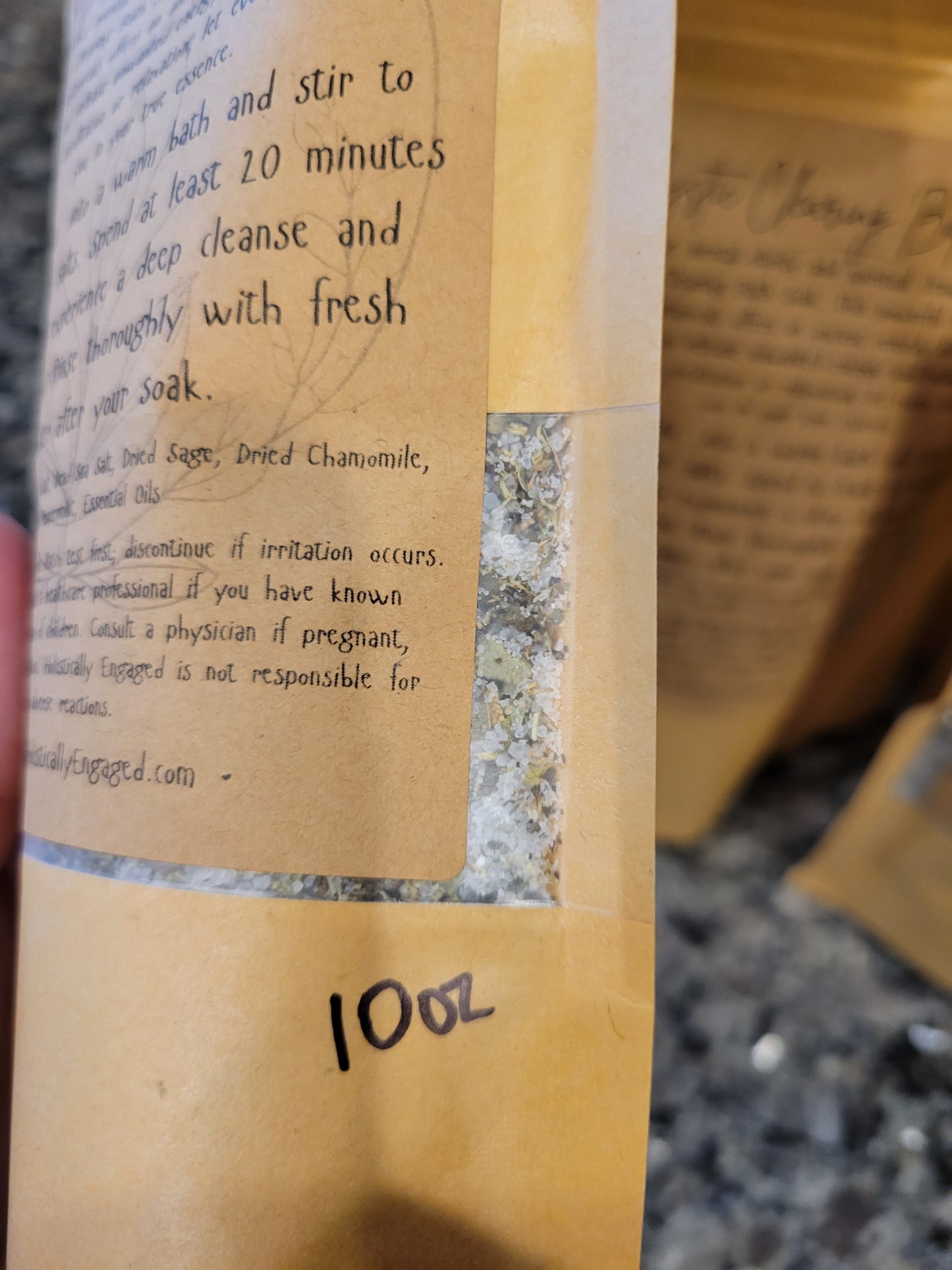 Mystic Clearing Bath Soak | Clear Stagnant Energy and Find Your Center - 10oz