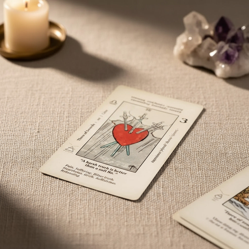 The Meaning Tarot Deck - Minimalist Guide for Clarity & Deep Insight