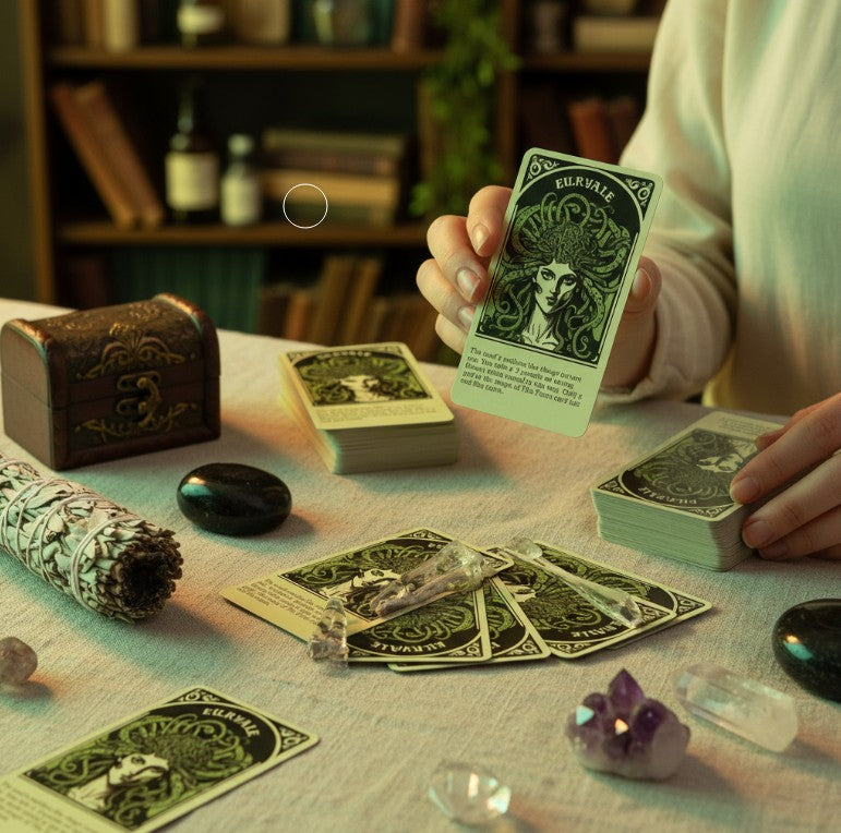 Deck of Many Things Oracle Cards - GMDice Divination Deck for Fate, Fortune & Storytelling