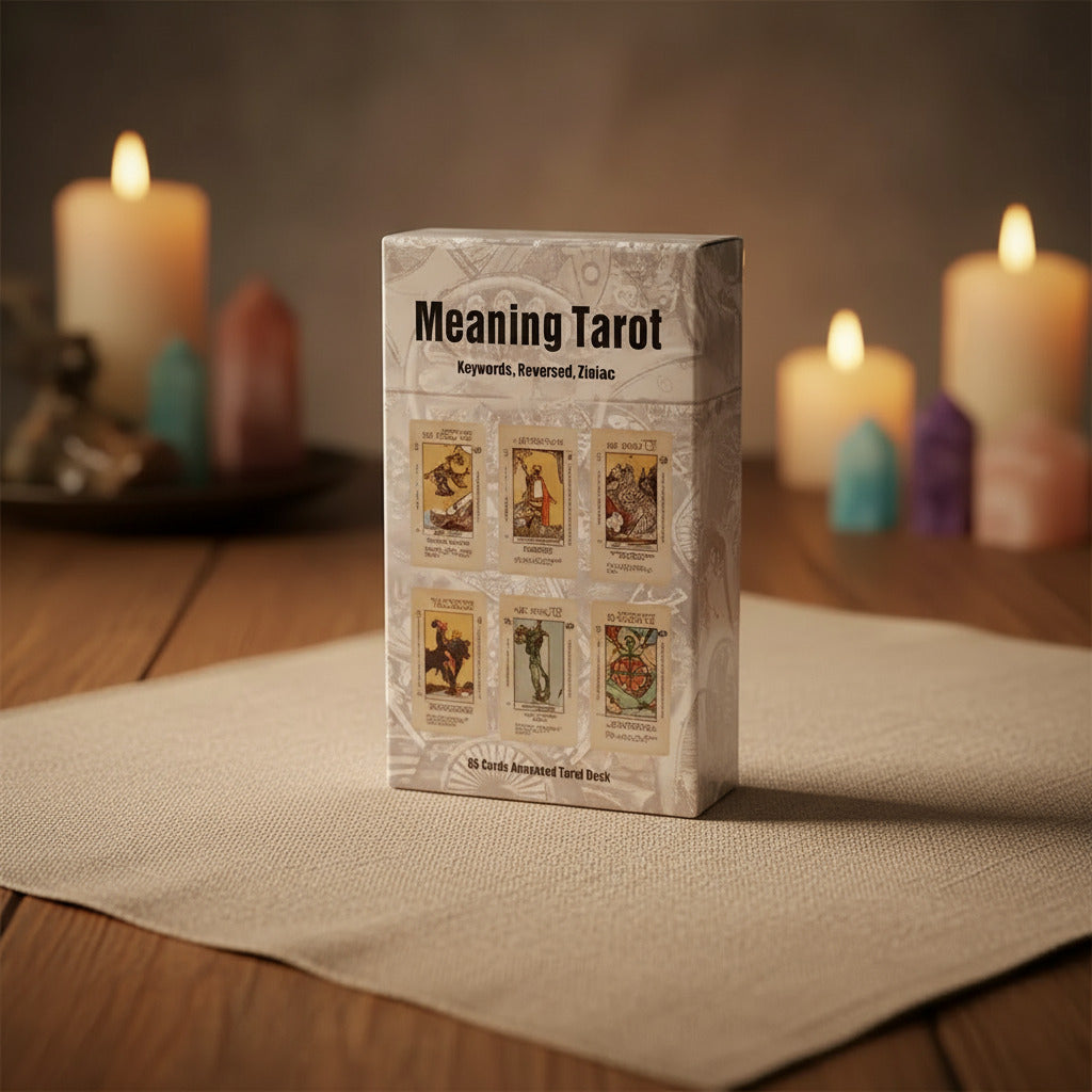 The Meaning Tarot Deck - Minimalist Guide for Clarity & Deep Insight