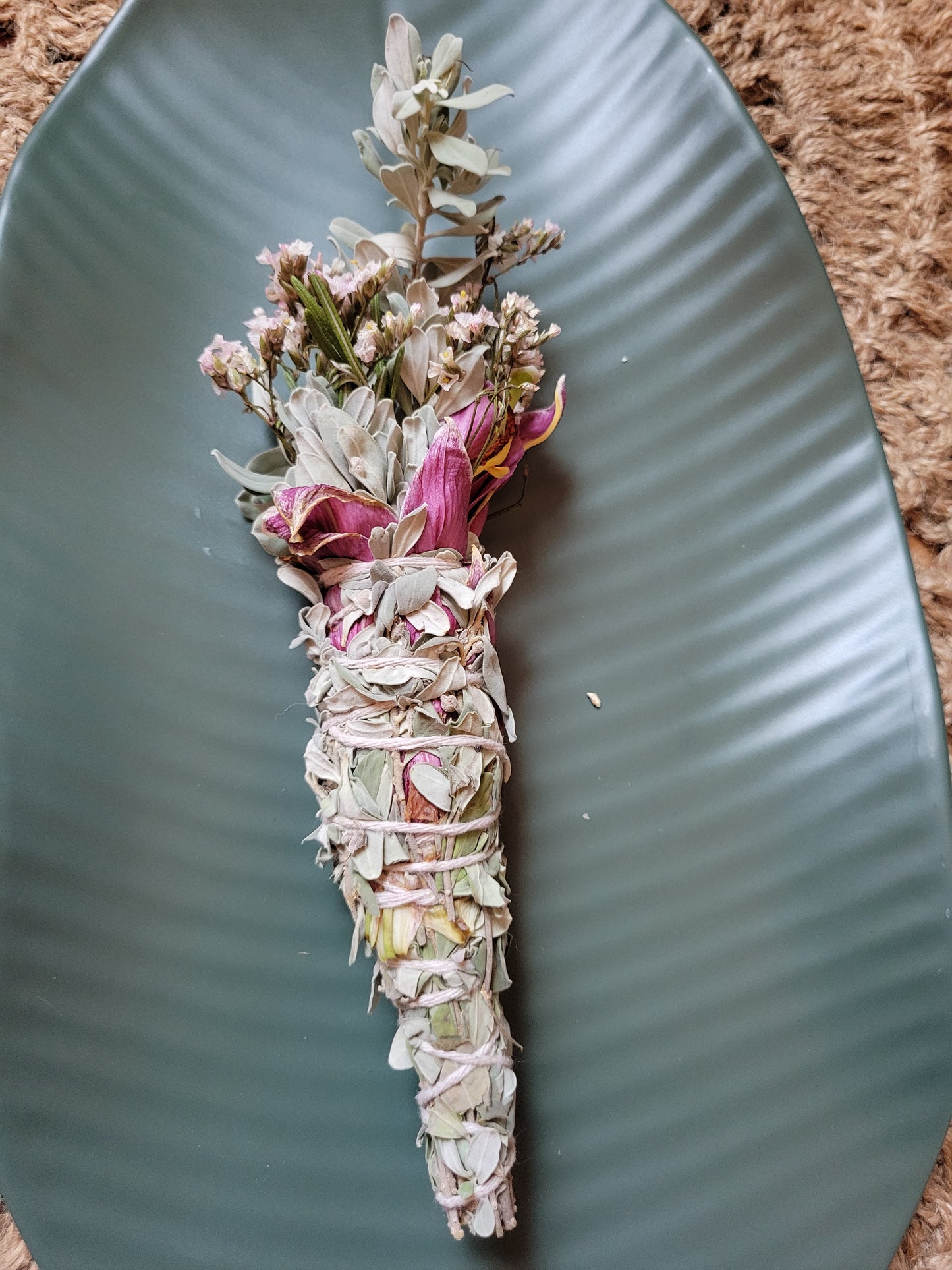 Enchanting Oasis Blend | Floral & Herbal Smudge Stick