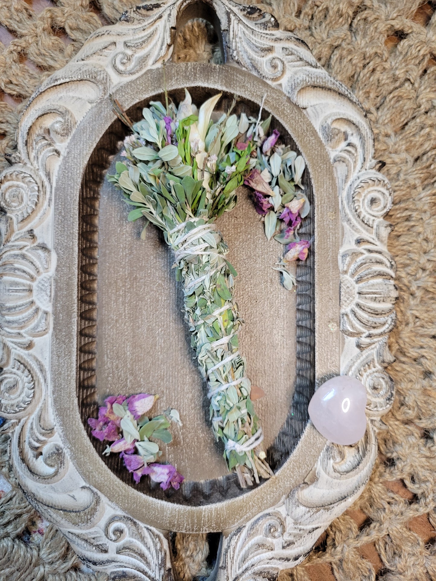 Tranquil Harmony Blend | Floral & Minty Sage Smudge Stick