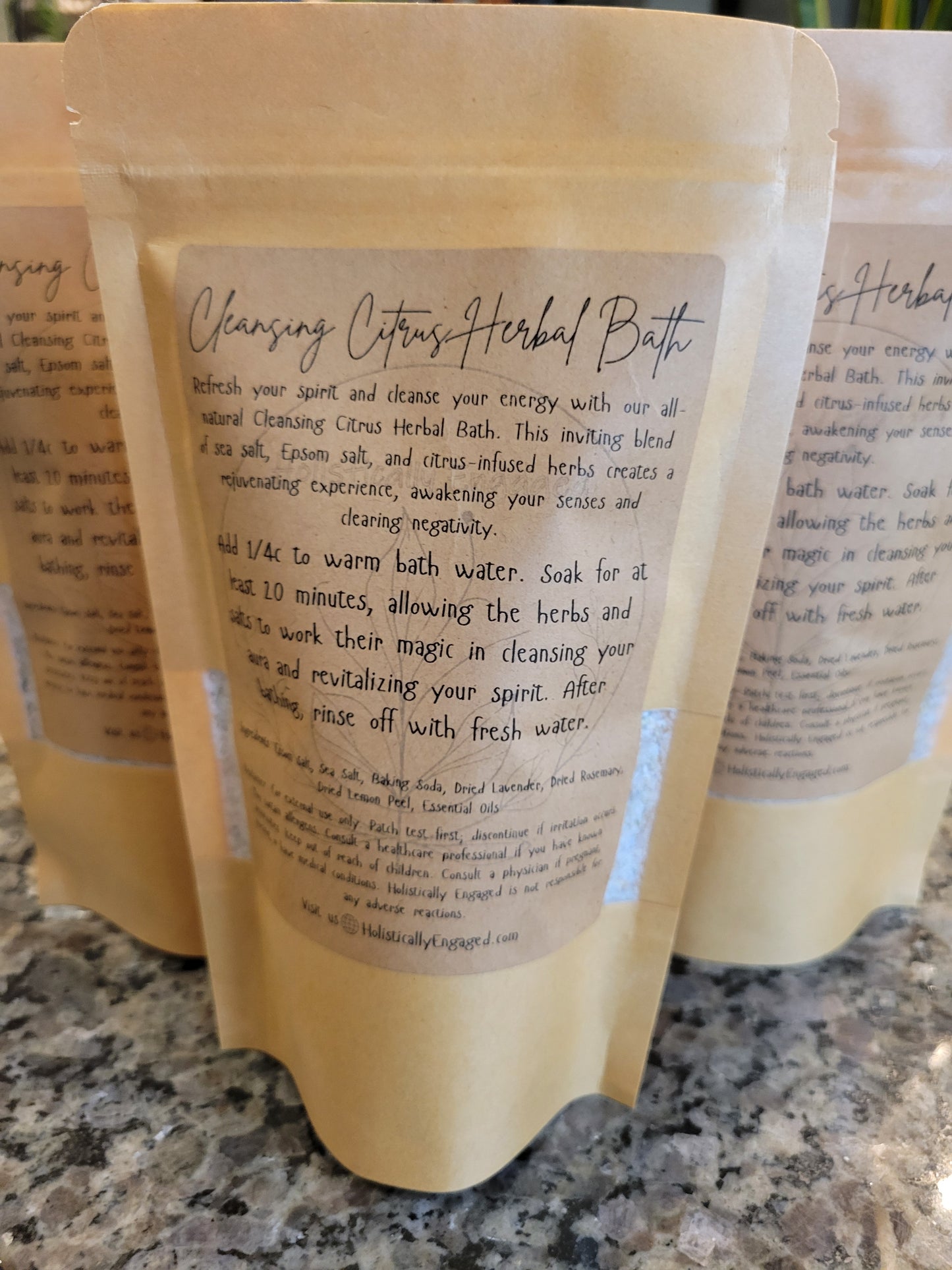 Cleansing Citrus Herbal Bath | Spiritual Reset  - 10oz