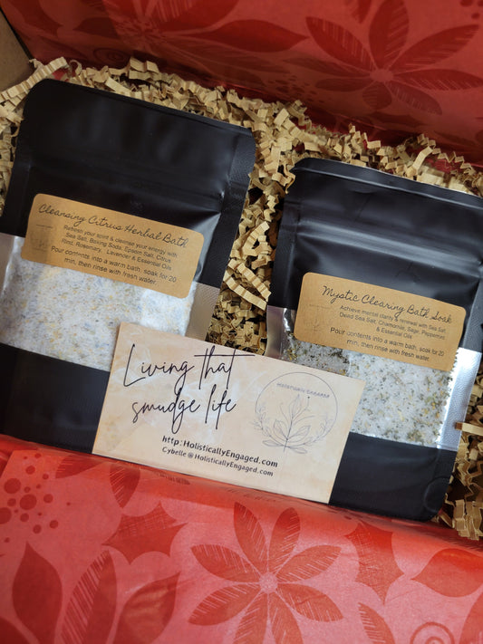 Bath Ritual Sampler Duo: Spiritual Cleansing Kit