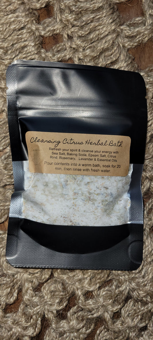 Cleansing Citrus Herbal Bath | Spiritual Reset  - 2oz