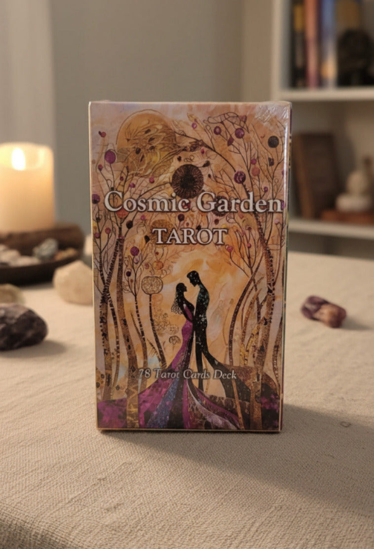 Cosmic Garden Tarot Deck - A Celestial Journey Through Nature's Magic