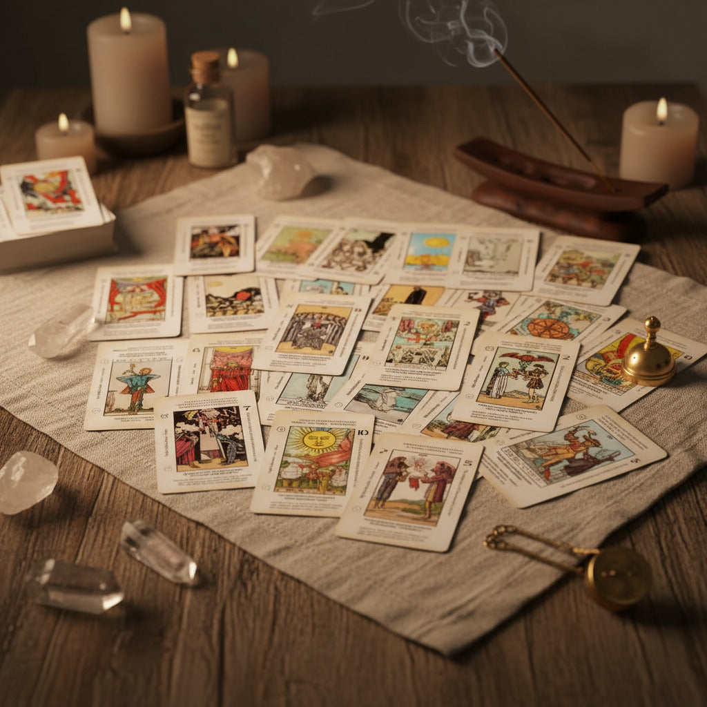 The Meaning Tarot Deck - Minimalist Guide for Clarity & Deep Insight