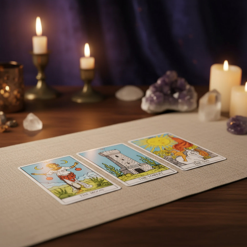 Holographic Gilded Tarot Deck - A.E. Waite Classic with Iridescent Magic