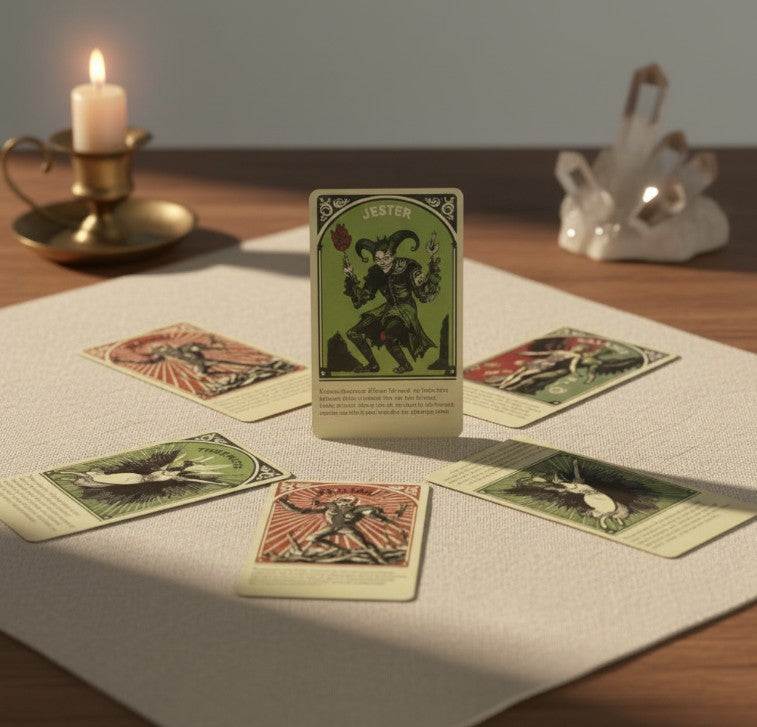 Deck of Many Things Oracle Cards - GMDice Divination Deck for Fate, Fortune & Storytelling