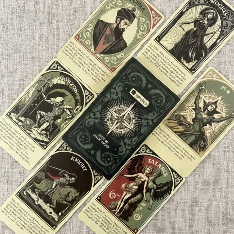 Deck of Many Things Oracle Cards - GMDice Divination Deck for Fate, Fortune & Storytelling