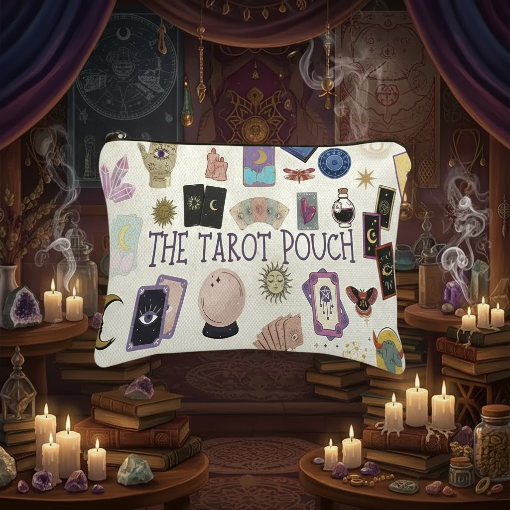 Assorted Mystical Zippered Pouch - Ritual & Travel Bag